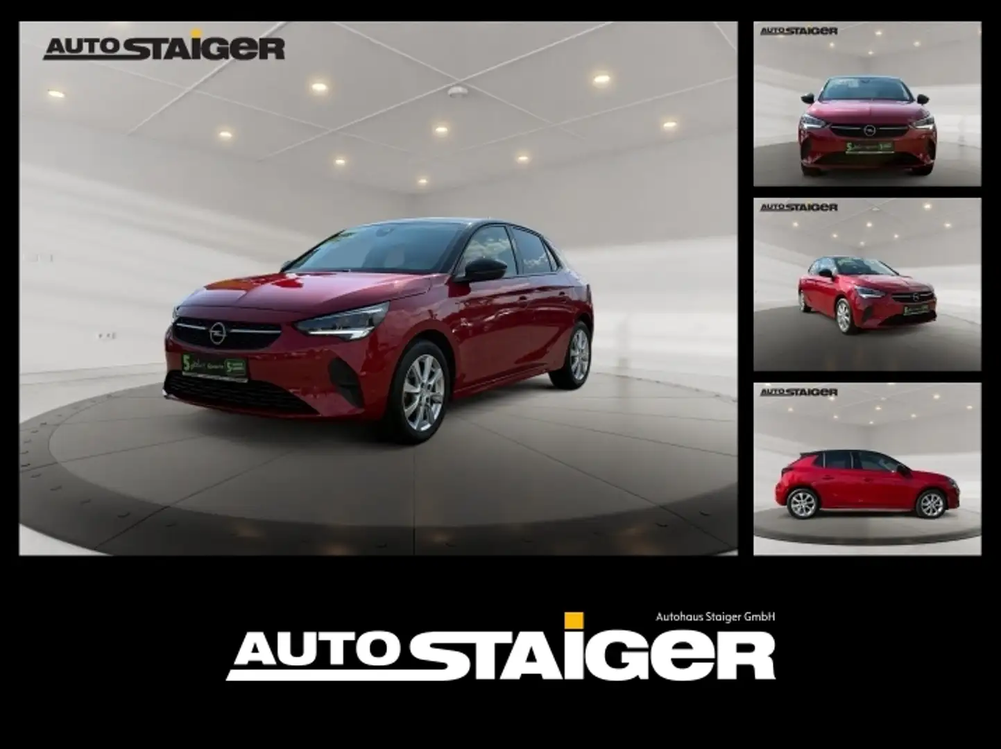 Opel Corsa F 1.2 Edition Sitzheizung Kamera PDC Rouge - 1