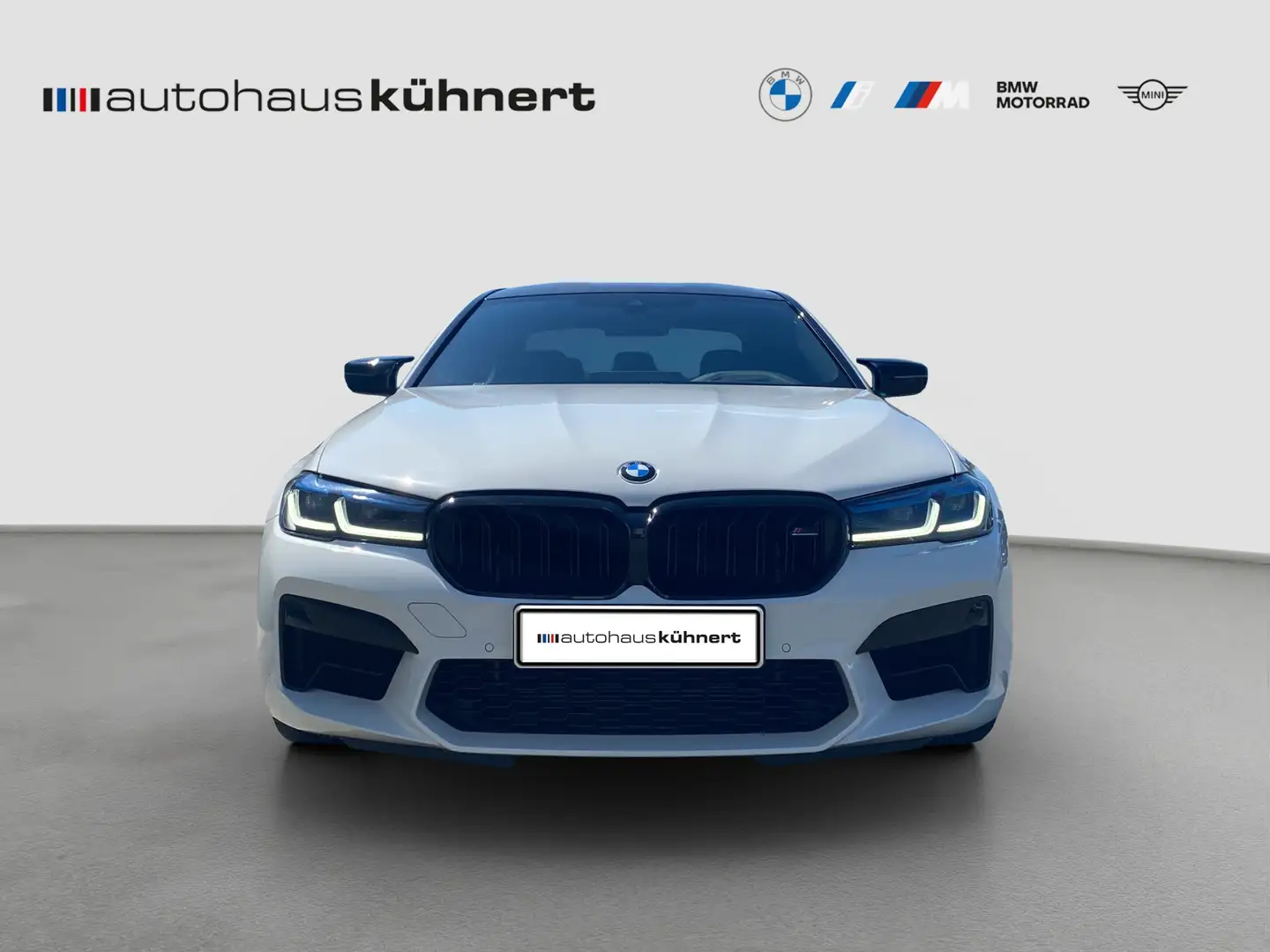 BMW M5 Competition ///Multisitze DriversPack. Laser Shado Fehér - 2