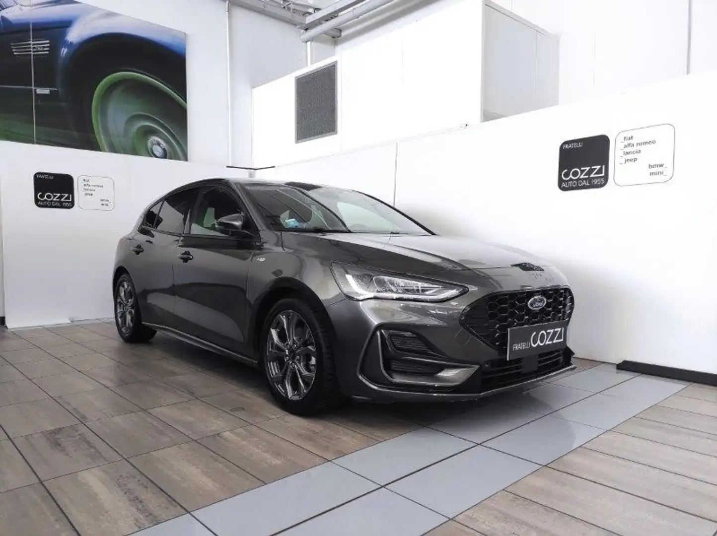 Ford Focus 4ª serie - Focus 1.5 EcoBlue 115 CV automatico 5p. Gris - 1