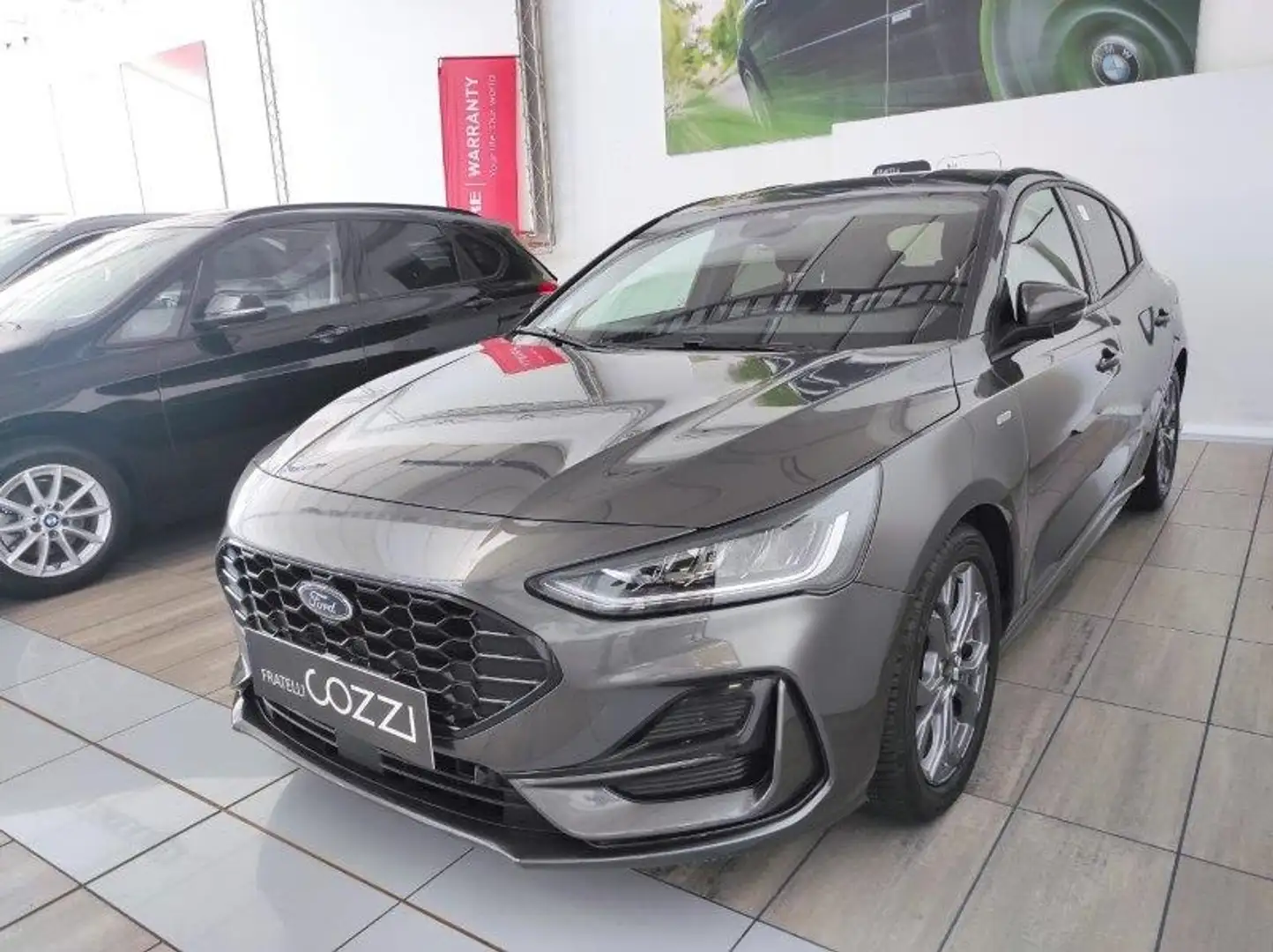 Ford Focus 4ª serie - Focus 1.5 EcoBlue 115 CV automatico 5p. Gris - 2