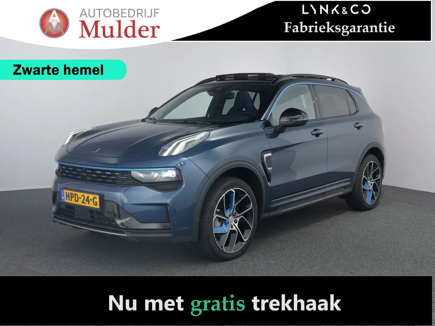 Lynk & Co 01 1.5  Zwarte hemel | Trekhaak | Pano | ACC | 360 Ca Bleu - 1