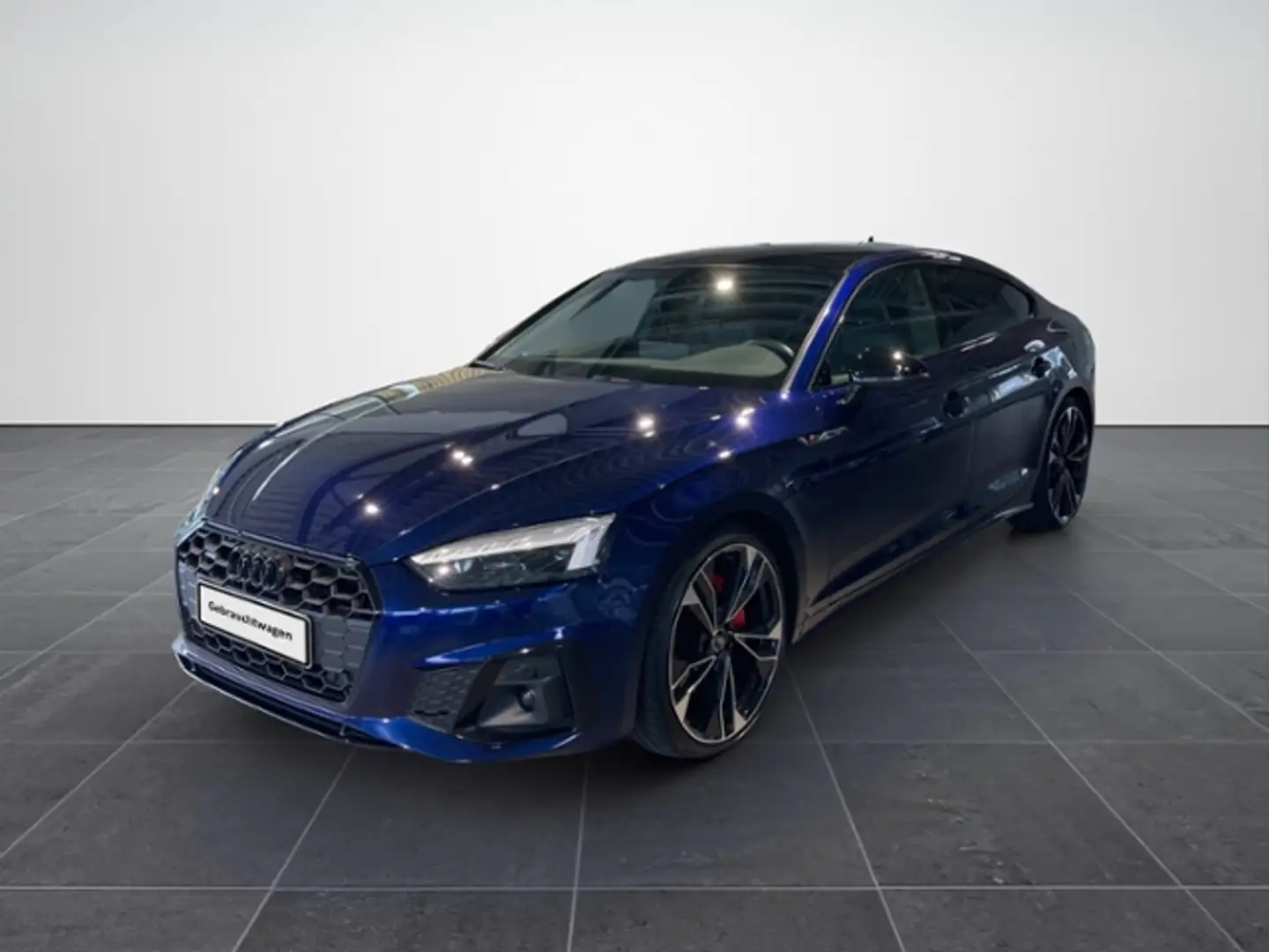 Audi A5 40 2.0 TDI quattro Sportback S line Matrix LED Pa Blau - 2