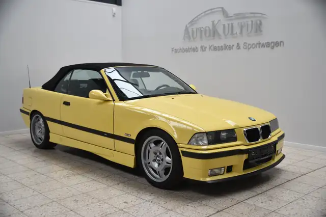 BMW M3 3.2 Cabrio / SMG / Verdeck NEU / Dakargelb
