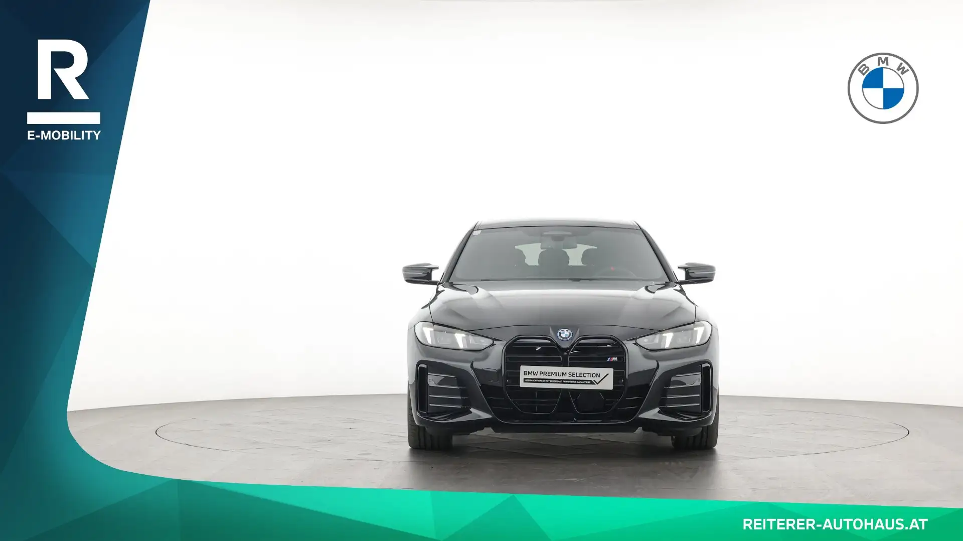 BMW i4 xDrive M50 *M SPORTPAKET PRO  *AHK Schwarz - 2