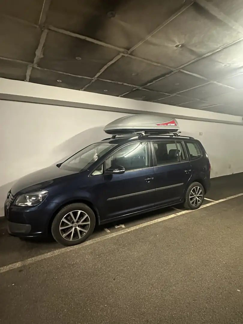 Volkswagen Touran Highline 1,6 BMT TDI DPF Blau - 1