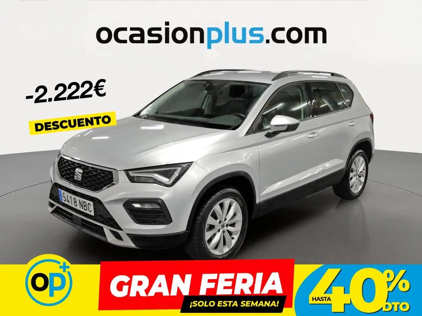 SEAT Ateca 1.5 EcoTSI S&S Style Evo Edition DSG Gris - 1