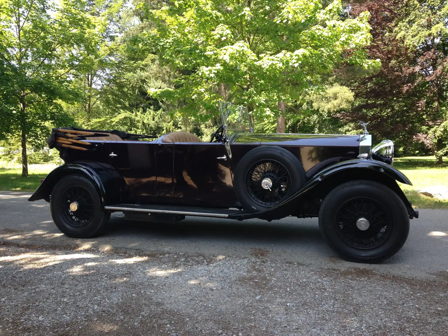 Rolls-Royce 20-25 H.P. Open Tourer Noir - 1