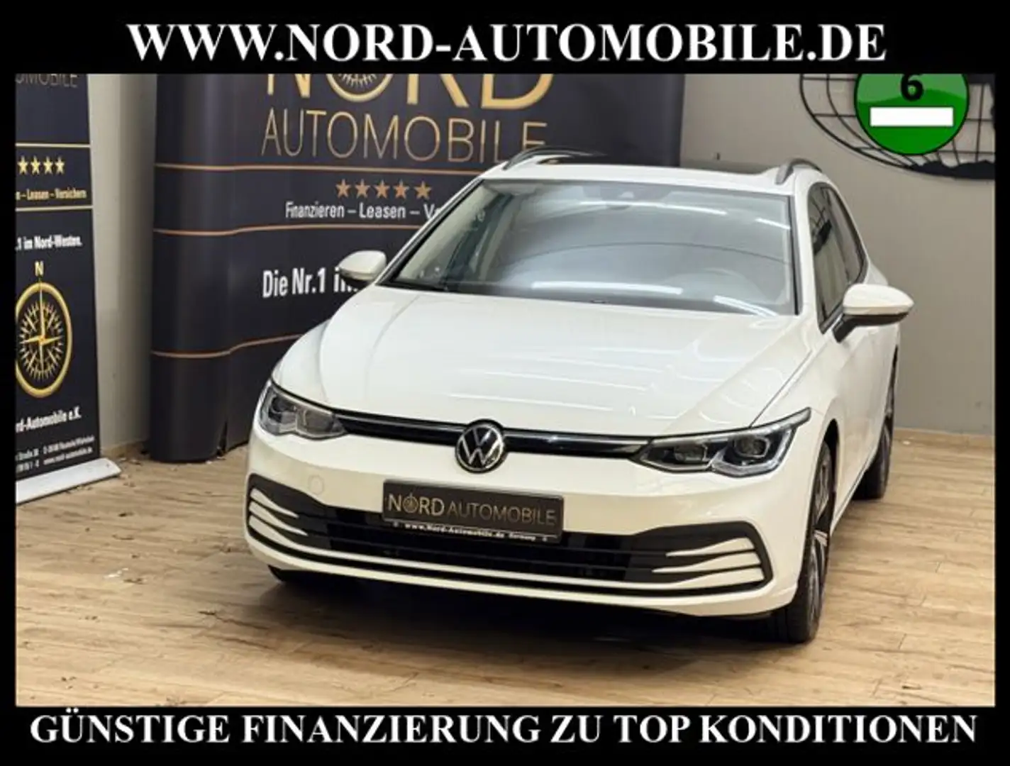 Volkswagen Golf Variant Life 1.5 TGI DSG Pano/Navi/LED/18/ Life Weiß - 1