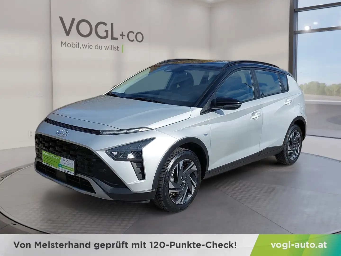 Hyundai BAYON 1.0 T-GDI i-Line Plus Silber - 1