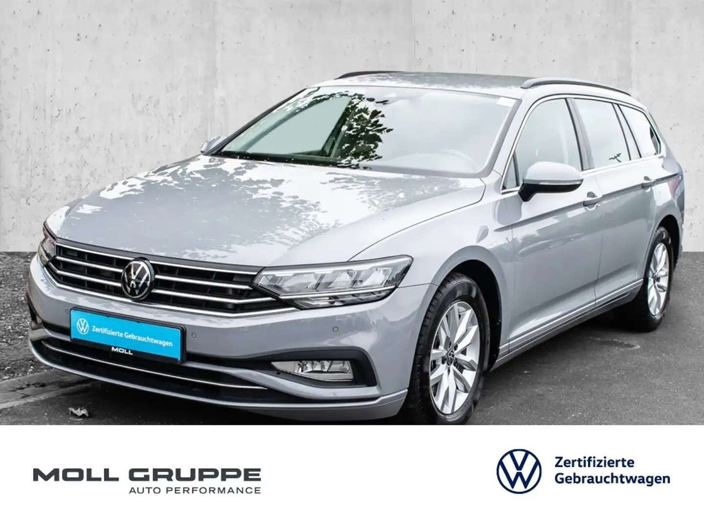 Volkswagen Passat Variant 2.0 TDI DSG Buisiness ACC AUT KAM Grau - 1