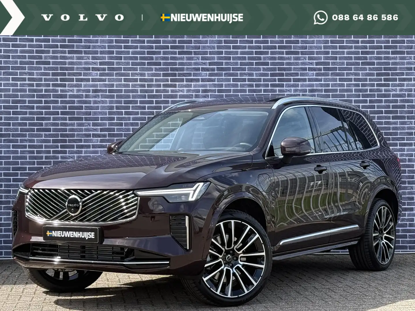 Volvo XC90 2.0 T8 Plug-in hybrid AWD Ultra Bright | Luchtveri Red - 1