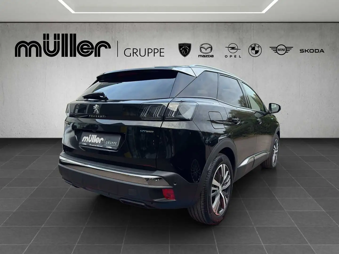 Peugeot 3008 Plug-in Hybrid 225 e-EAT8 Allure Pack Schwarz - 2