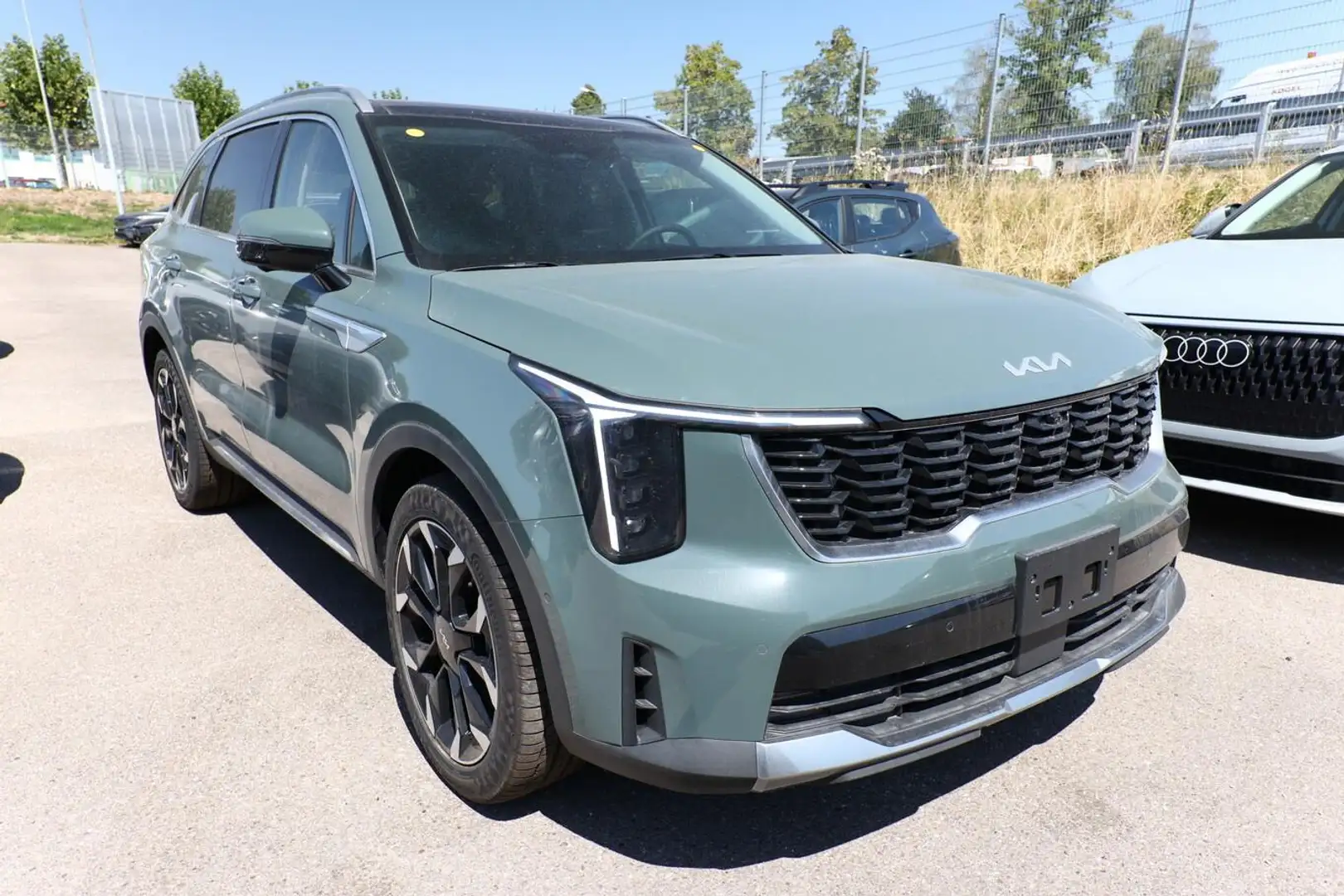 Kia Sorento 4WD 7S Pano Bose HUD eHK ACC SHZ Nav Kam 142 kW... Grün - 2