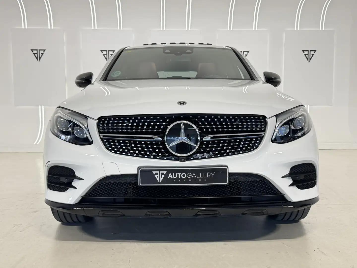 Mercedes-Benz GLC 350 Coupé 350d 4Matic Aut. Blanco - 2