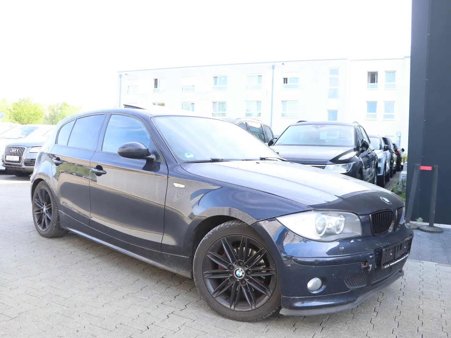 BMW 120 120d M-SPORTPAKET XENON,SCHIEBEDACH,LEDER,NAVI Bleu - 2