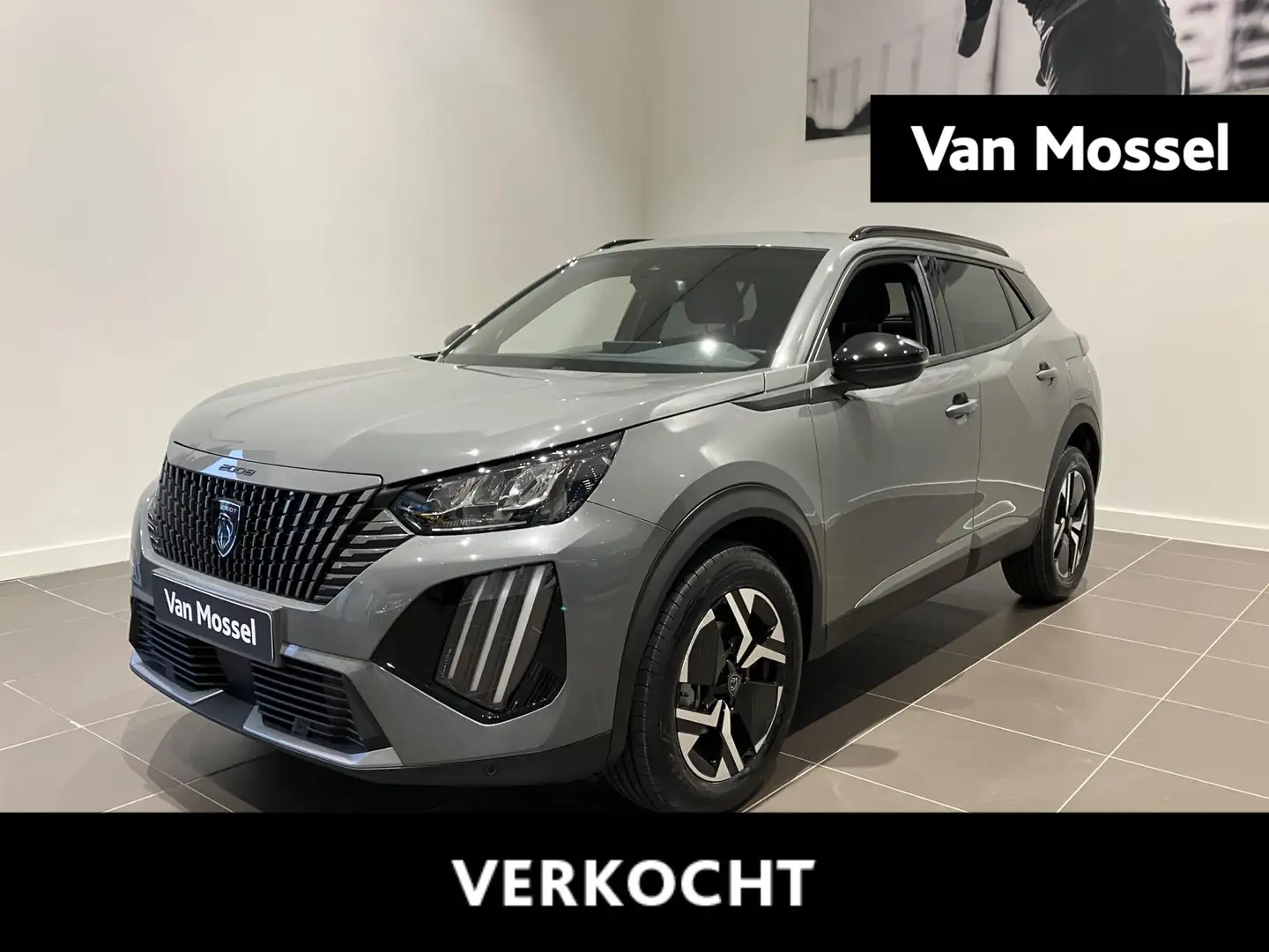 Peugeot 2008 1.2 PureTech 130 Allure | Apple Carplay & Android Gris - 1
