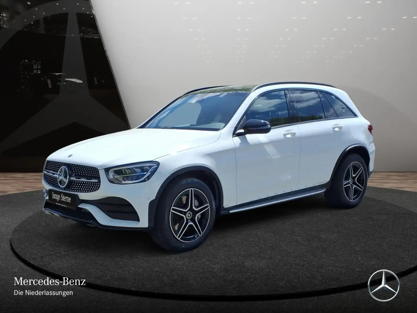Mercedes-Benz GLC 220 GLC 200 d 4M AMG+NIGHT+PANO+AHK+LED+KAMERA+KEYLESS Blanco - 2