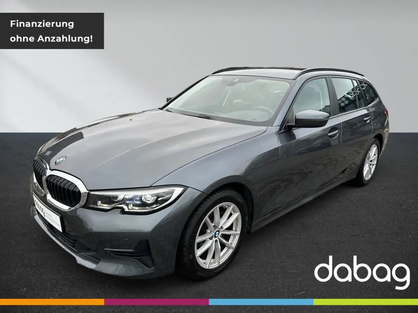 BMW 320 Touring xDrive Aut. Allwetter Ahk Shz Grigio - 1
