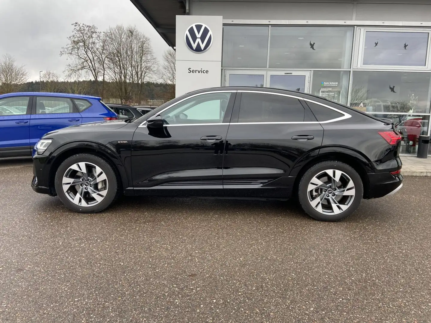 Audi e-tron 55 Sportback quattro S-Line 20"+AUDI-SOUN Noir - 2