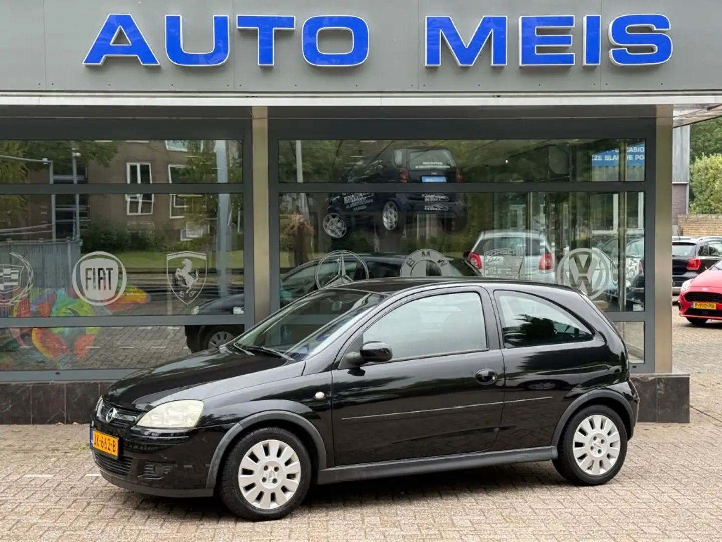 Opel Corsa 1.2-16V Sport Airco *keurige staat* Zwart - 1