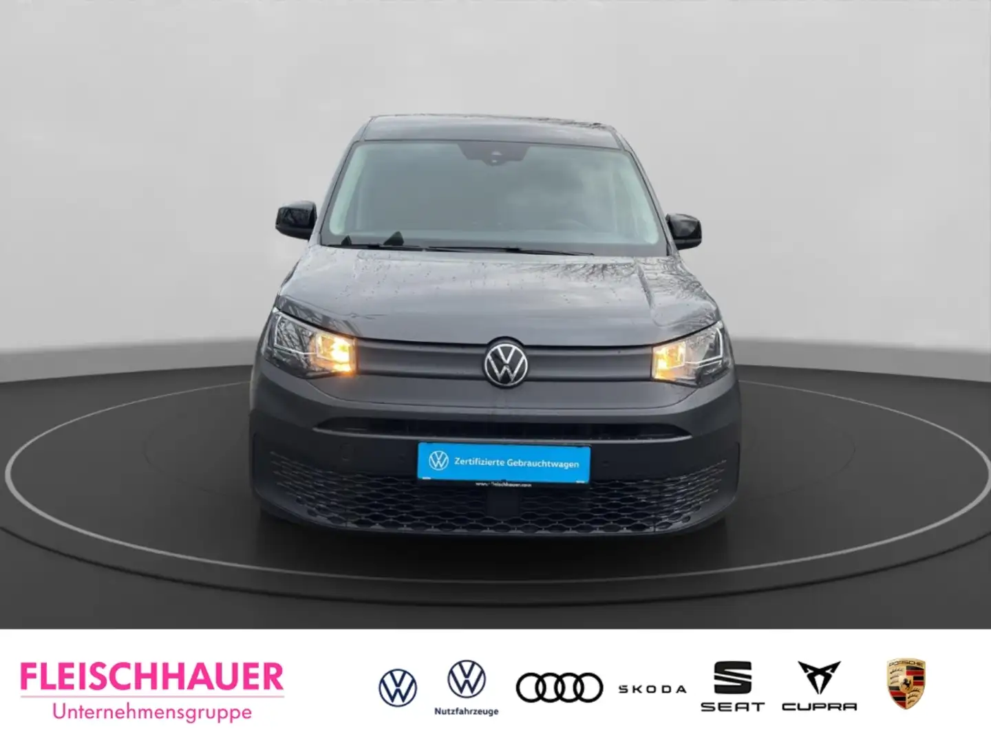Volkswagen Caddy 2.0 TDI Navi Musikstreaming DAB Ausparkassistent S Grau - 2