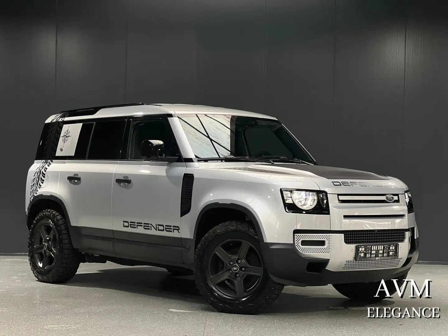 Land Rover Defender 110 D250*OFFROAD PAKET*AHK*MERIDIAN*360+3D kamera* Silber - 2