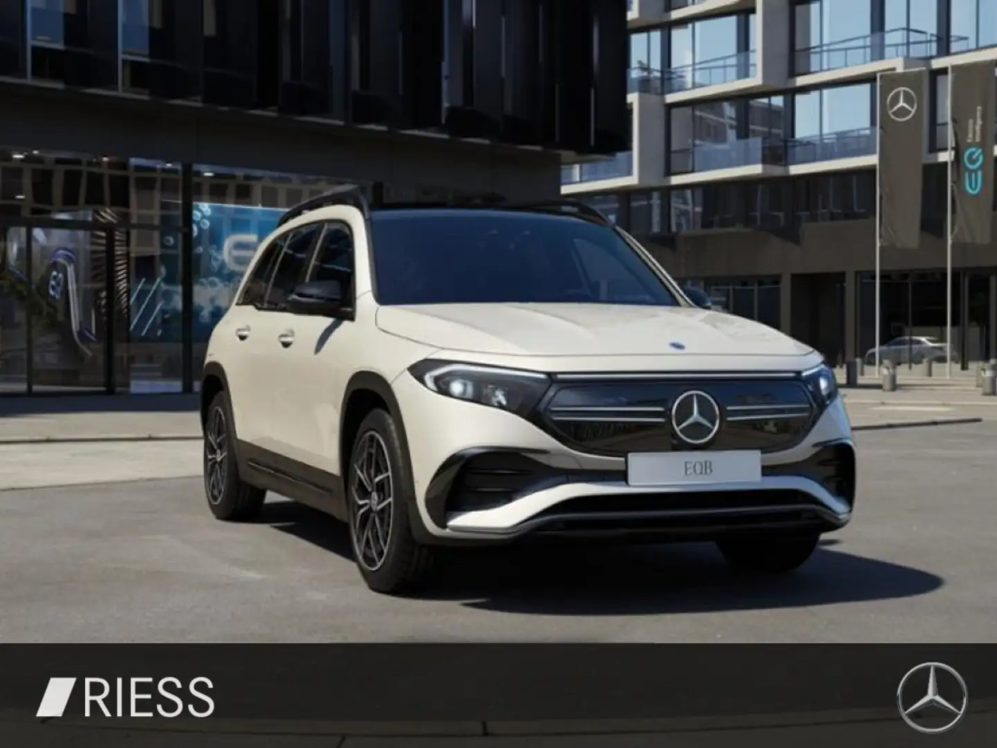 Mercedes-Benz EQB 350 4MATIC 360 ACC AUT Kam. KeyLess KlimaA Weiß - 2