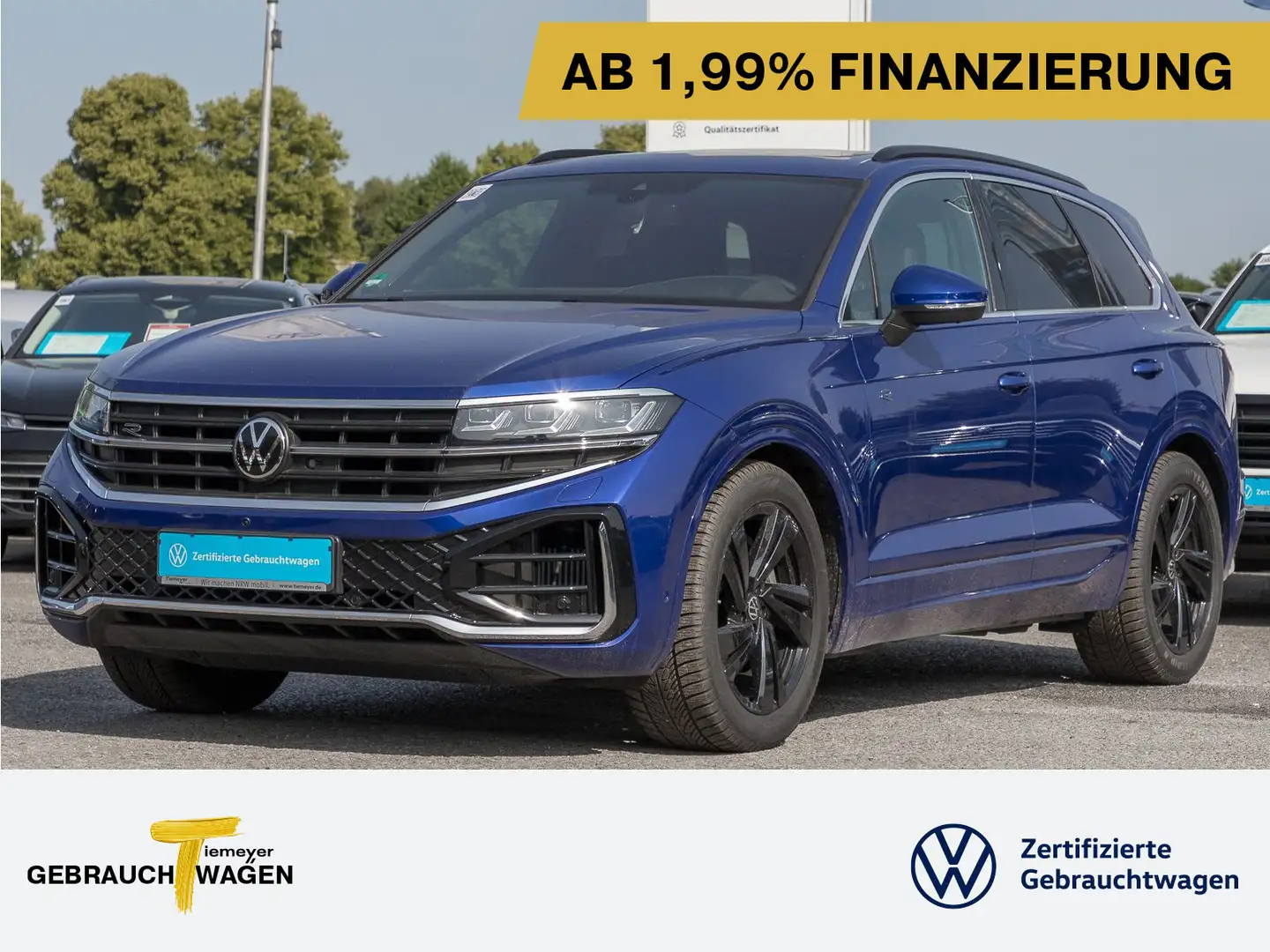 Volkswagen Touareg 3.0 TSI 4M R-LINE UPE120 LM22 ST.HEIZ PA Blau - 1