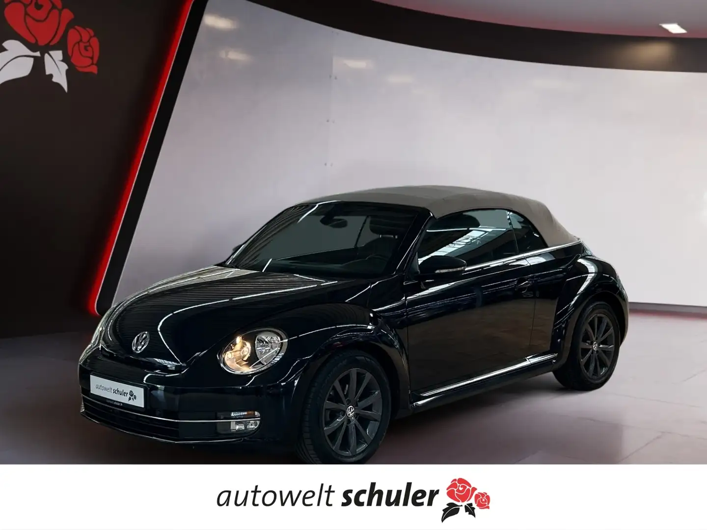 Volkswagen Beetle Cabriolet 1.2 TSI Club Navi SHZ PDC Noir - 1