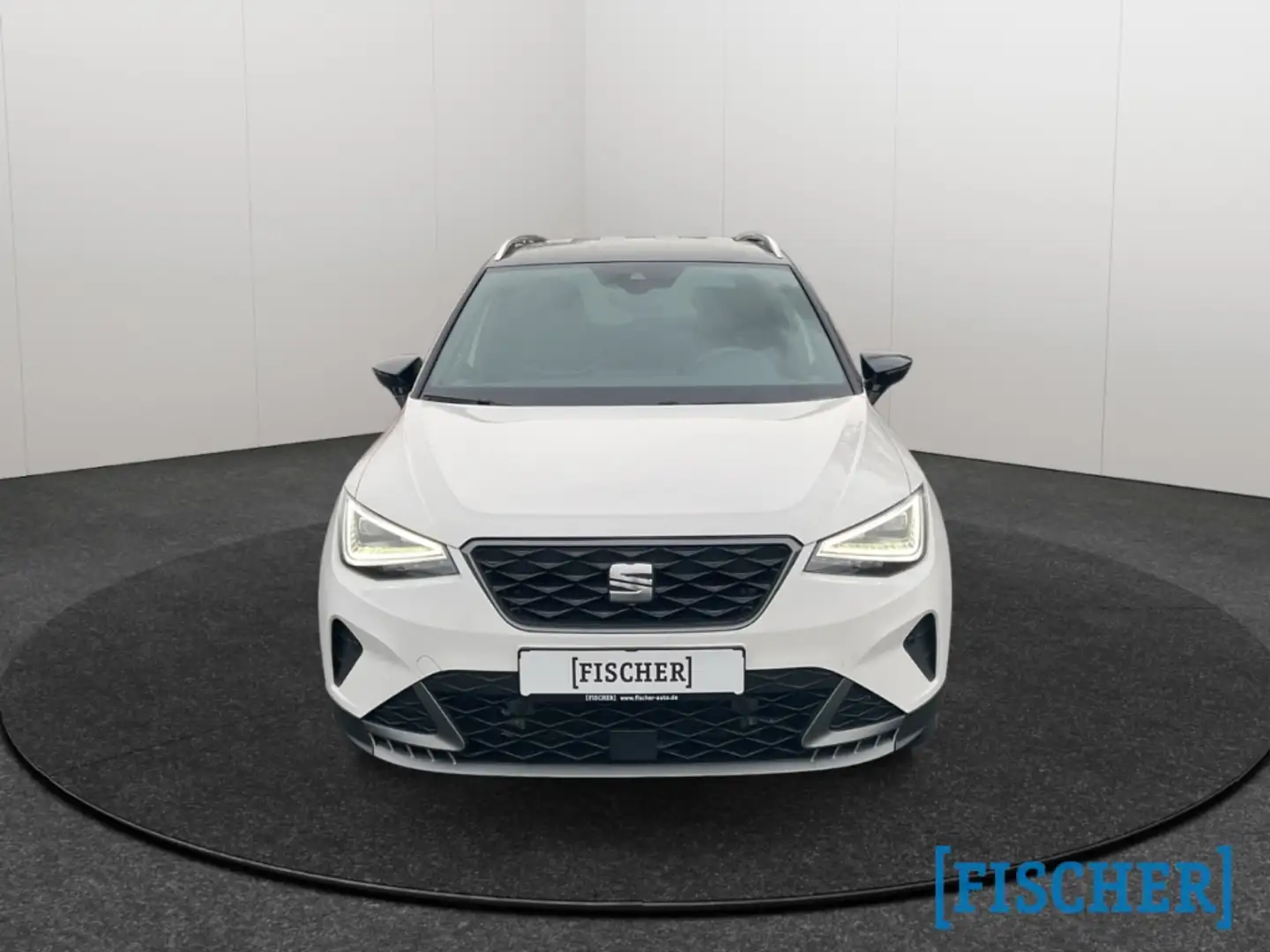 SEAT Arona 1.0TSI DSG FR Navi LED ACC DAB Rear View Weiß - 2