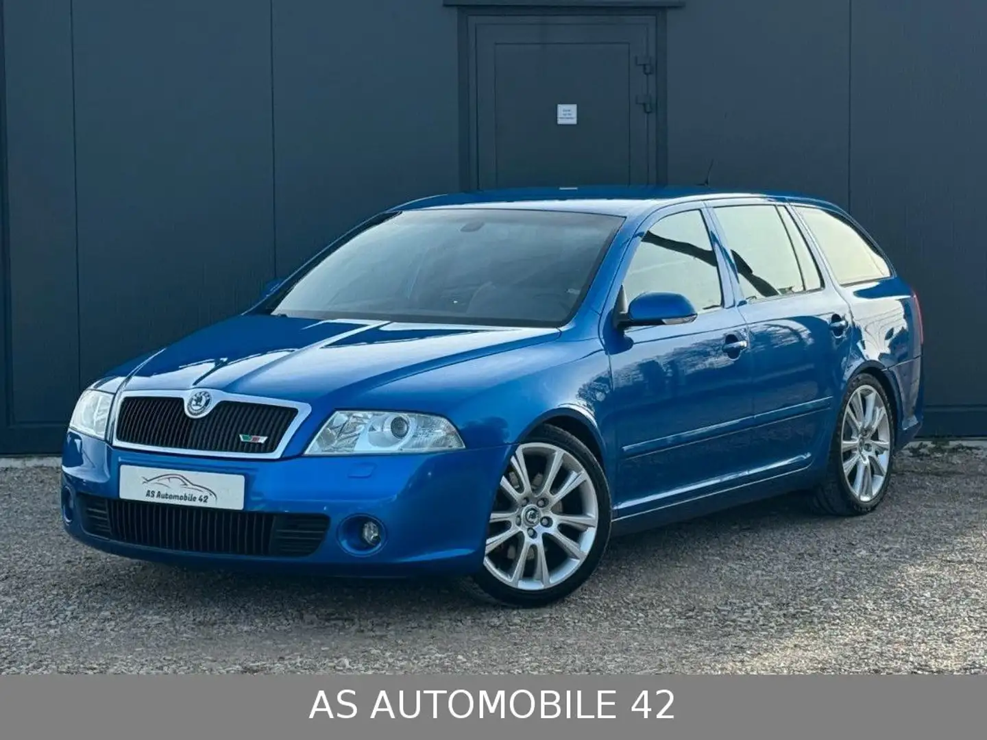 Skoda Octavia 2.0 TFSI RS Combi*1.HAND*PDC*SHZ*NAVI*KW Blau - 1