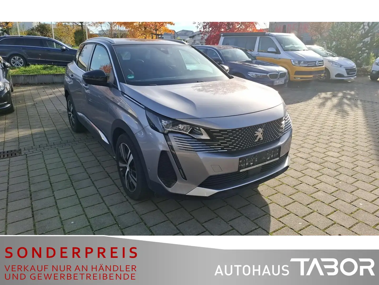 Peugeot 3008 1.2 PT 130 GT Aut. Leder EasyP AHK el.HK Grau - 2