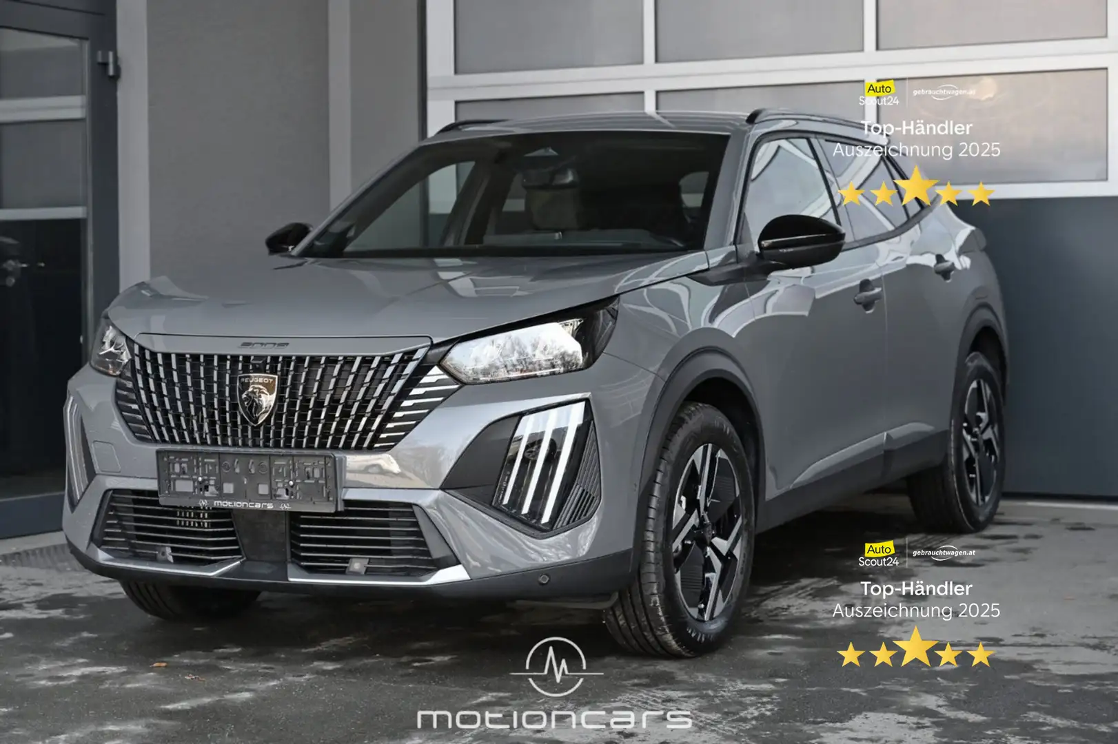 Peugeot 2008 1.2 PureTech 130 Allure Pickerl NEU Grau - 1