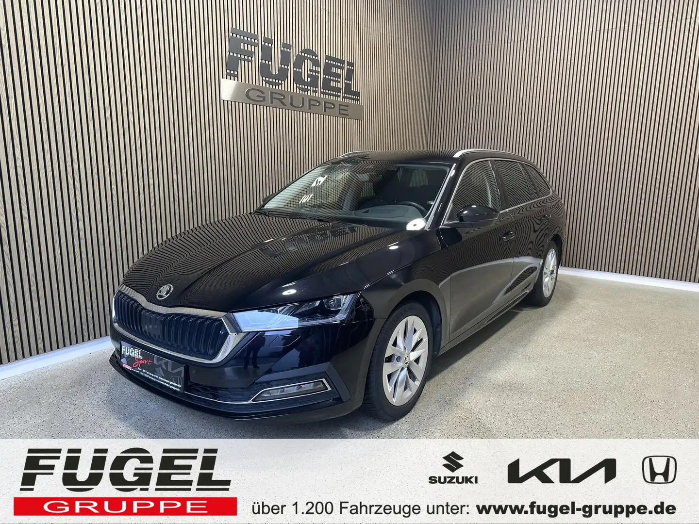 Skoda Octavia Combi 2.0 TDI DSG Style LED|SHZ|AHK|Navi Schwarz - 1