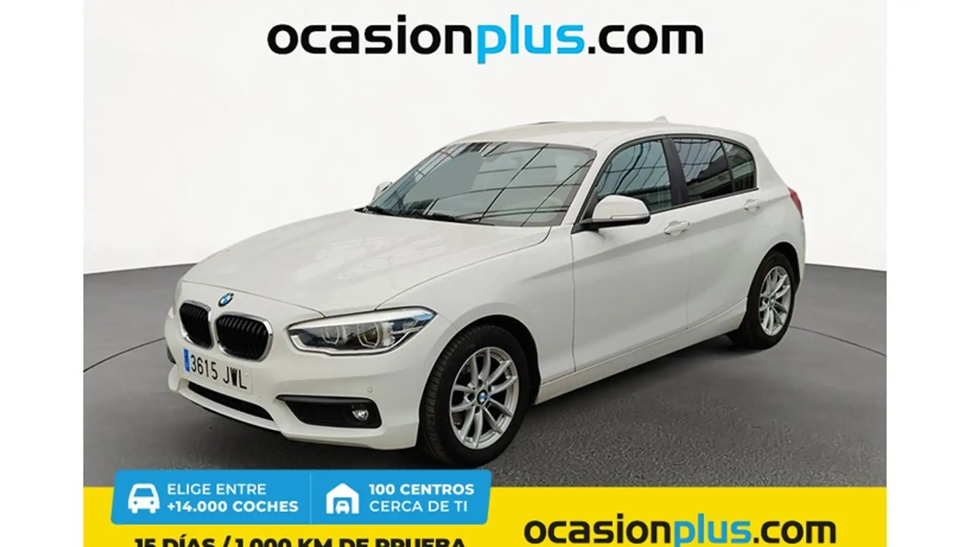 BMW 116 116d Blanc - 1