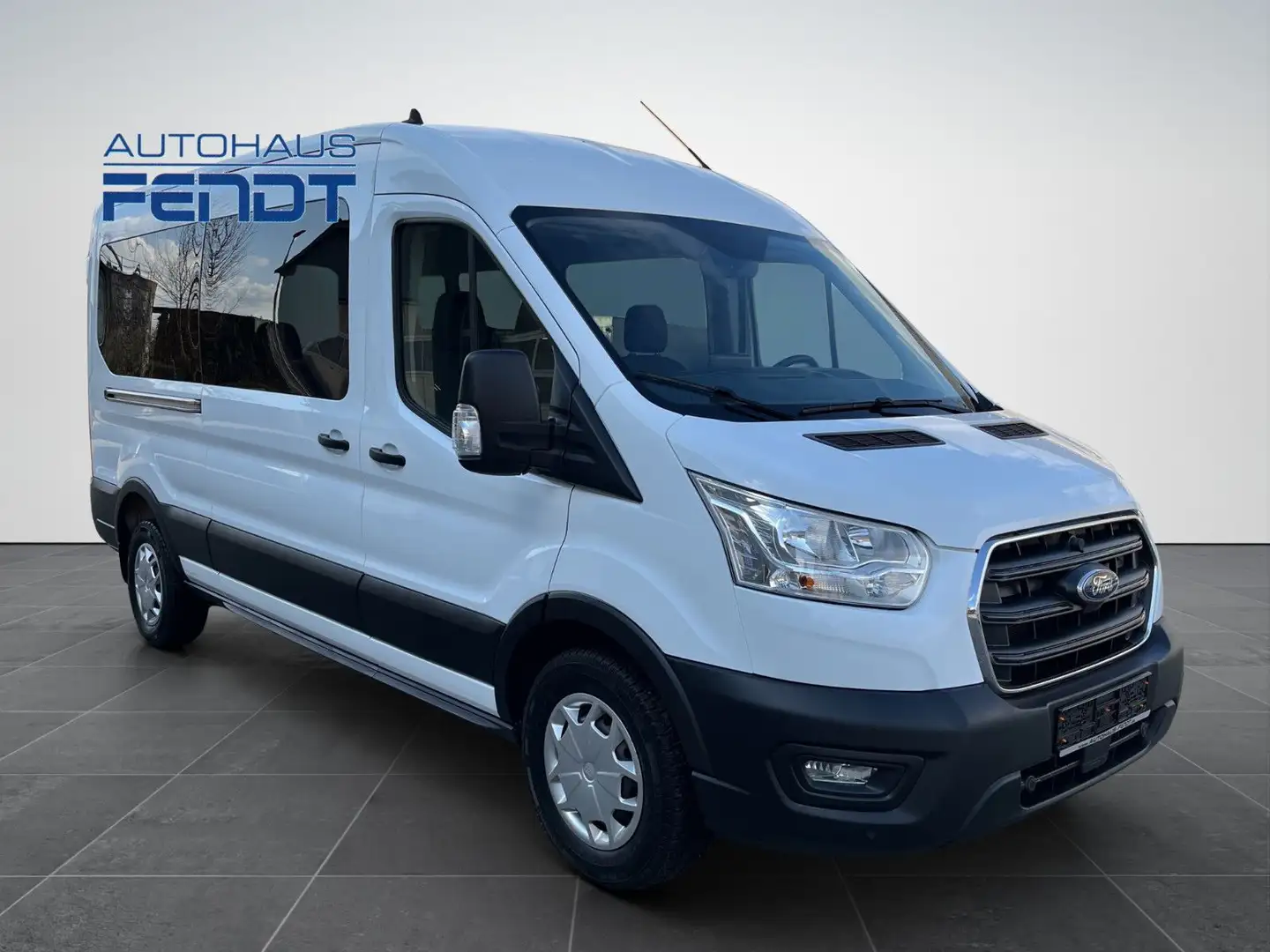 Ford Transit Kombi 350 L3H2 NaviSitzh.6 AirbagStandh. Weiß - 2