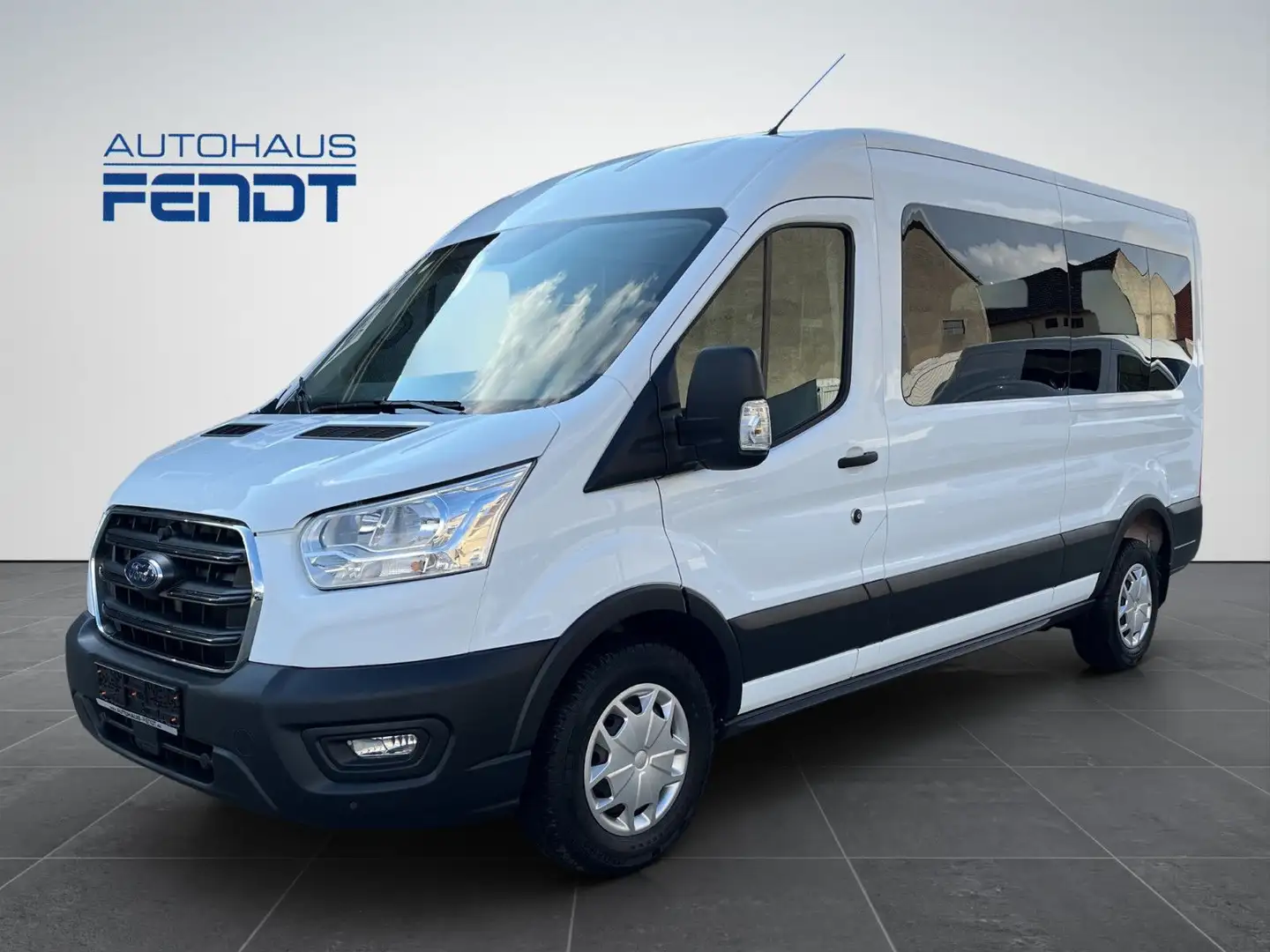Ford Transit Kombi 350 L3H2 NaviSitzh.6 AirbagStandh. Weiß - 1
