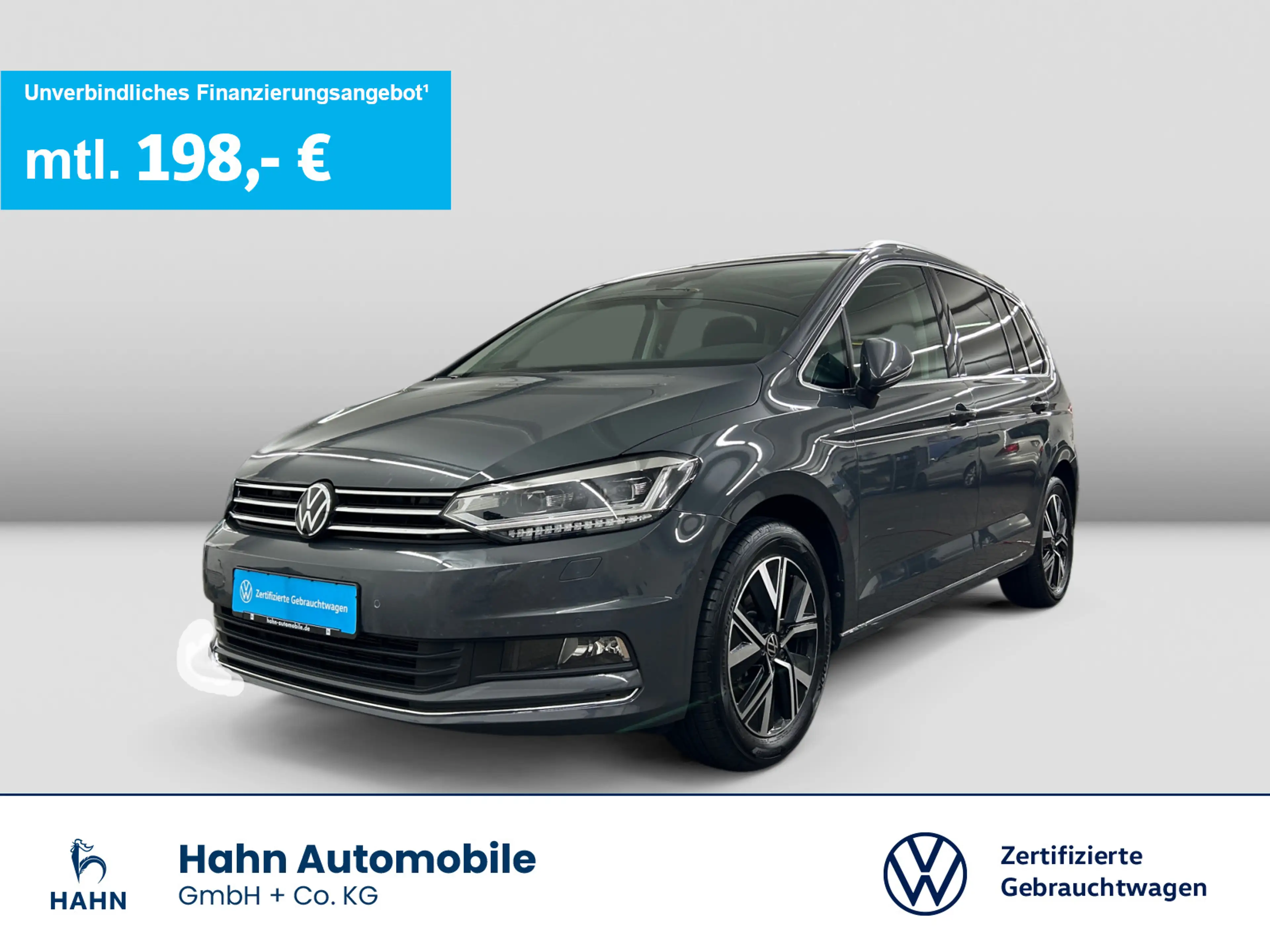 Volkswagen Touran 1.5TSI DSG Highline AHK Pano LED Navi Cam