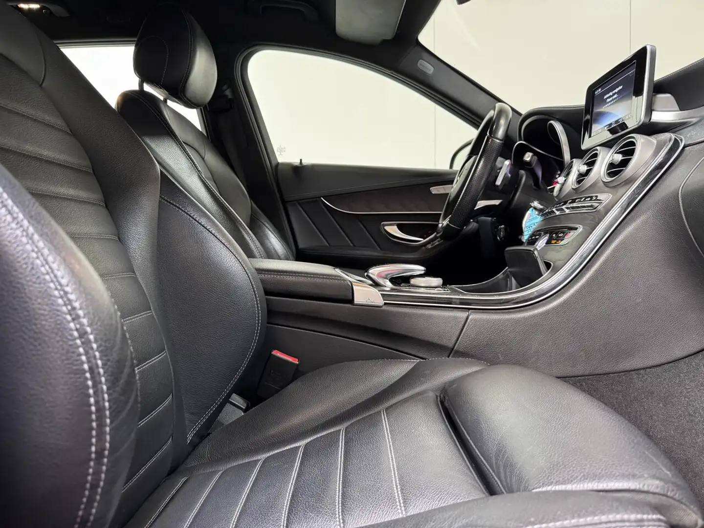 Mercedes-Benz C 350 e Hybrid Break - AMG - GPS - Topstaat! Чорний - 2
