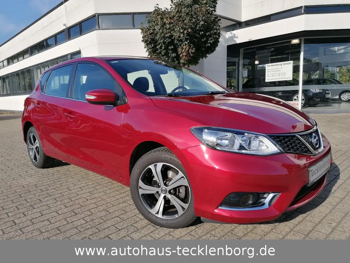 Nissan Pulsar 1.2 ACENTA * Navi * Allwetterreifen * DAB Rot - 1