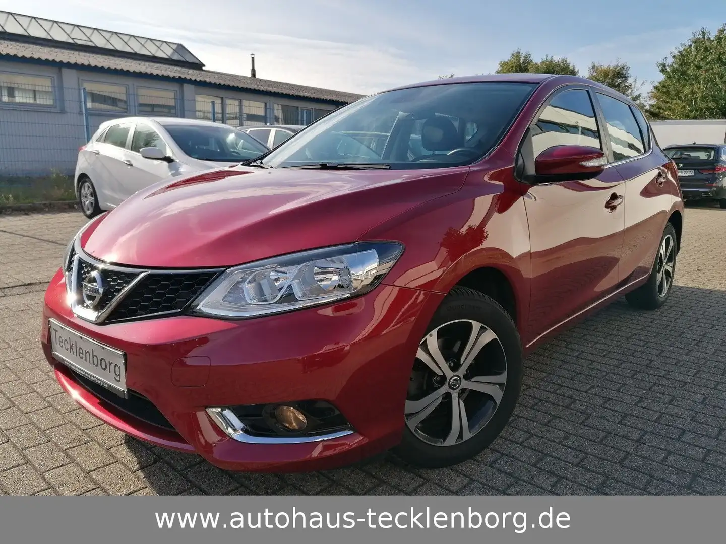 Nissan Pulsar 1.2 ACENTA * Navi * Allwetterreifen * DAB Rot - 2