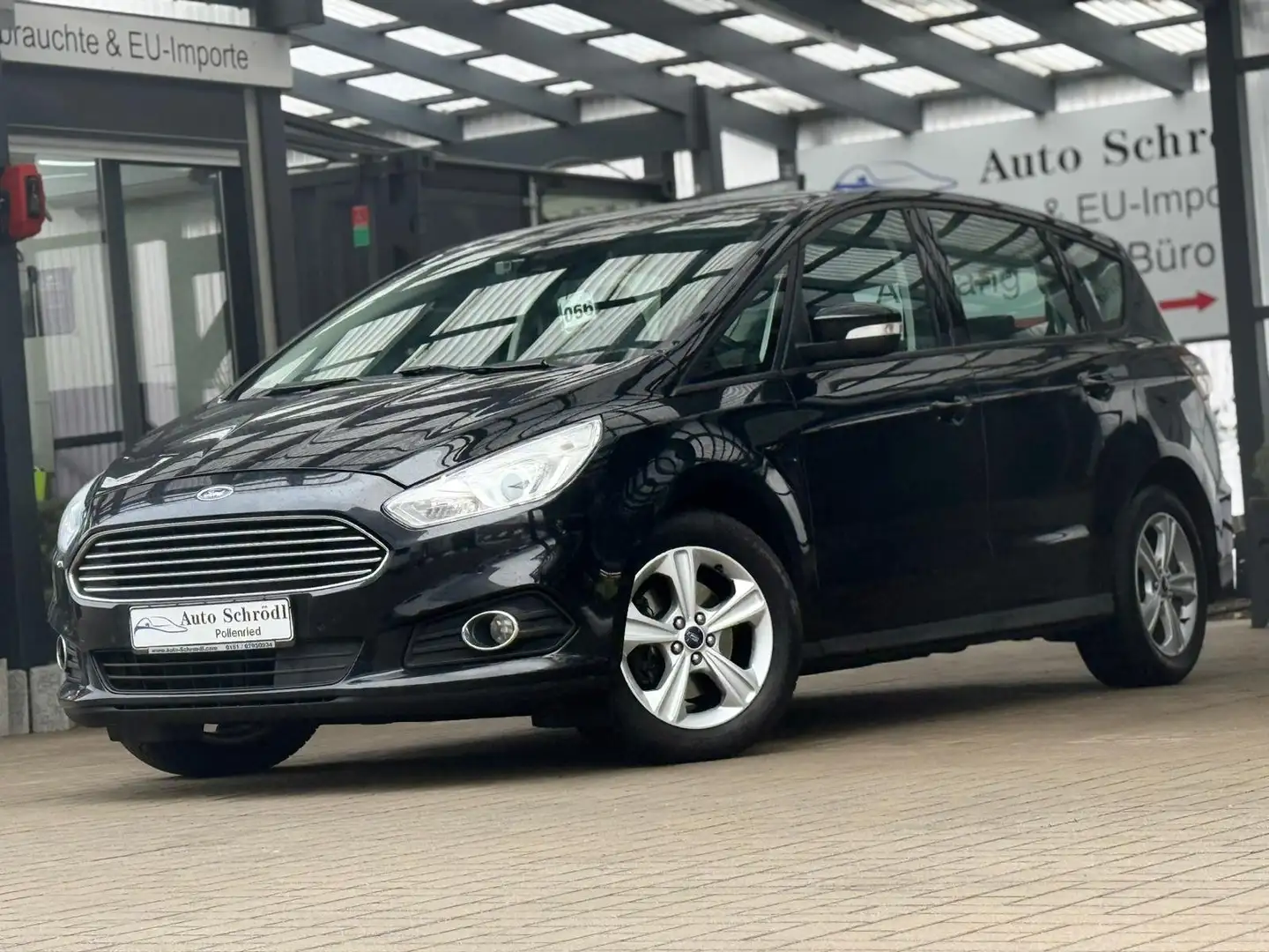 Ford S-Max Aut. Business 2.0 EcoBlue, 7-Sitzer, AHK, Kamera Noir - 1