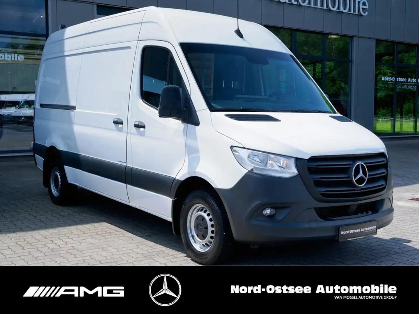 Mercedes-Benz Sprinter 319 L2H2 AHK 3,5T AUTOM KAM STANDHZG Blanc - 2