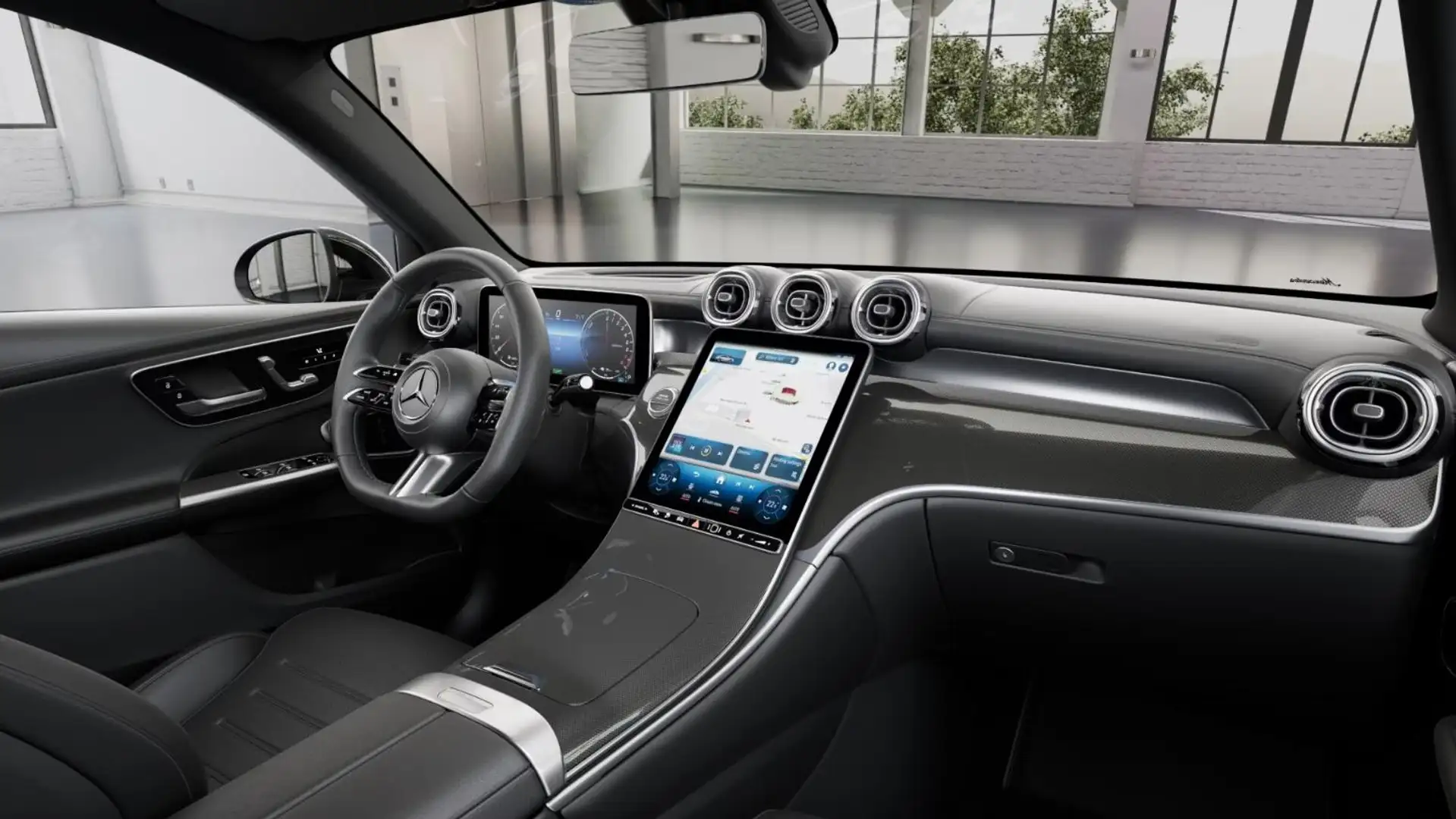 Mercedes-Benz GLC 300 300e 4MATIC Sport Edition / Memory-Stoelen / Panor Grau - 2