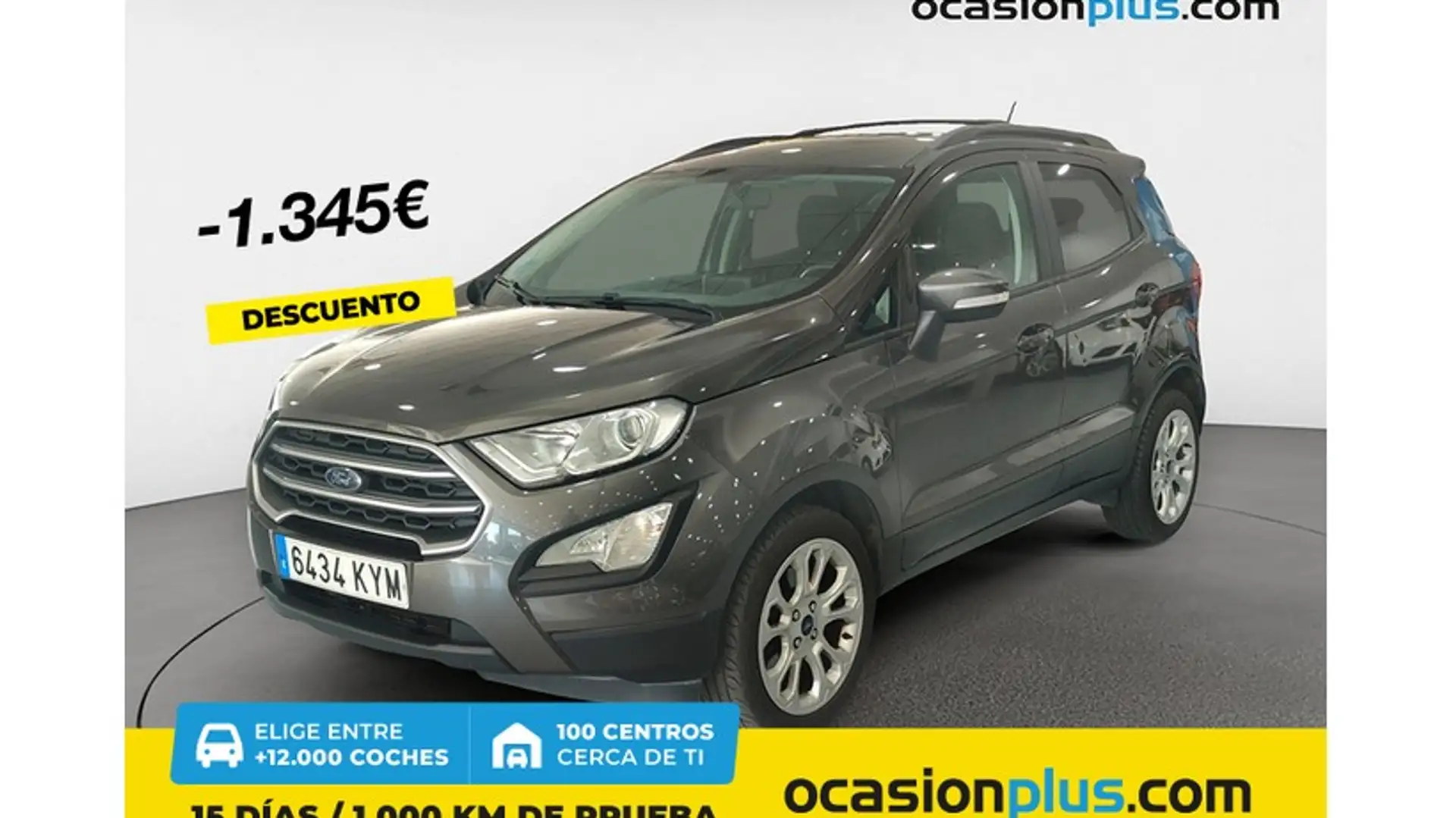 Ford EcoSport 1.0 EcoBoost Trend 125 Grau - 1