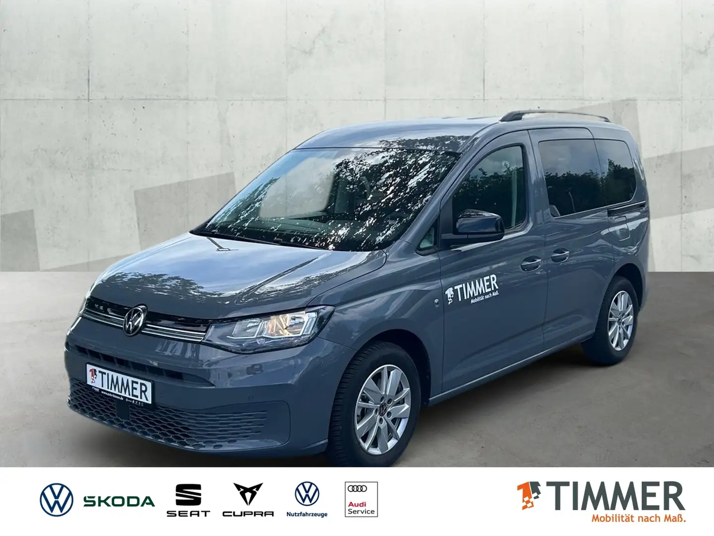 Volkswagen Caddy 2.0 TDI LIFE *RKAM *SHZ *VIRTUAL *LM *GRA *KLIMA Grau - 1
