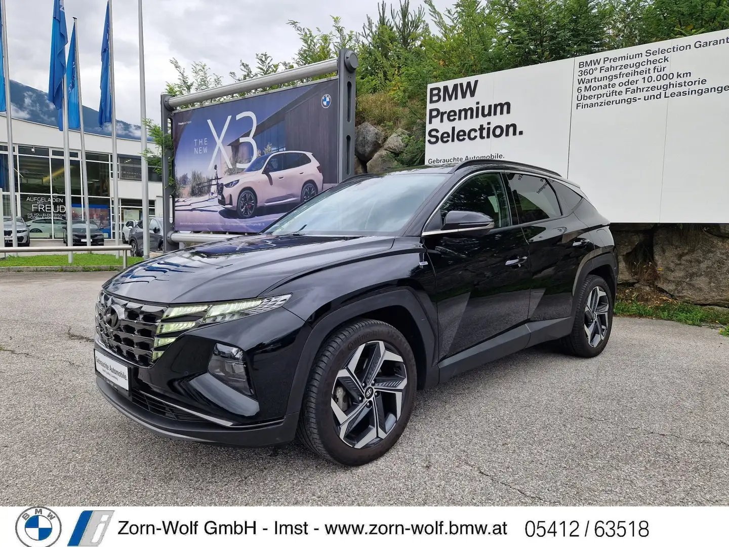 Hyundai TUCSON 1,6 CRDI 4WD 48V Prestige Line DCT Schwarz - 1