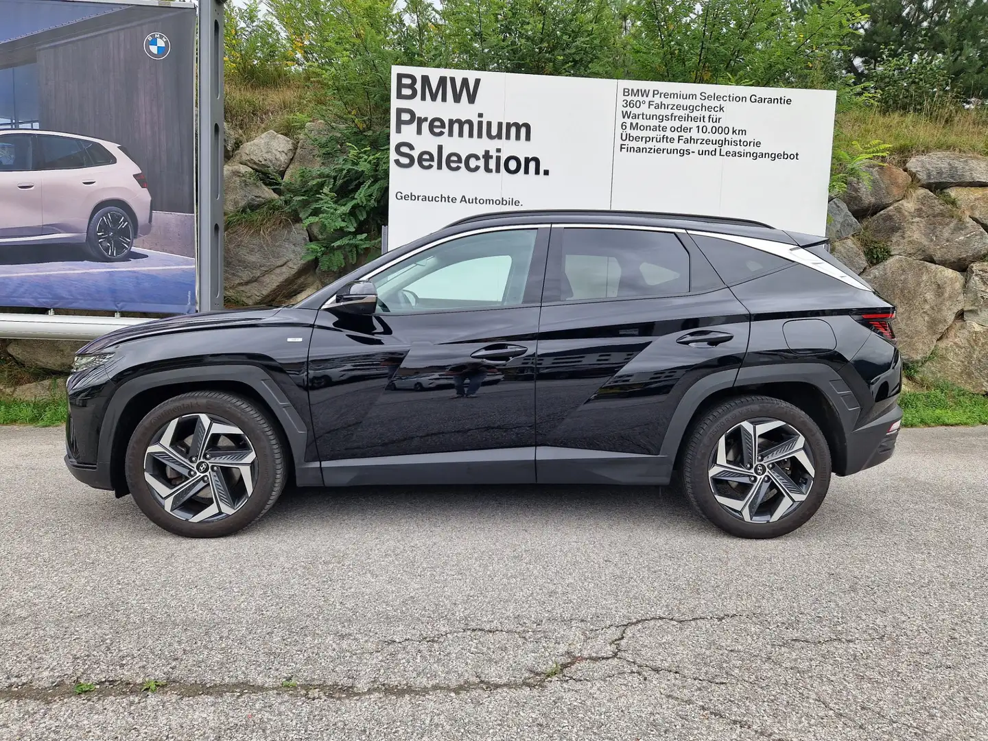 Hyundai TUCSON 1,6 CRDI 4WD 48V Prestige Line DCT Schwarz - 2