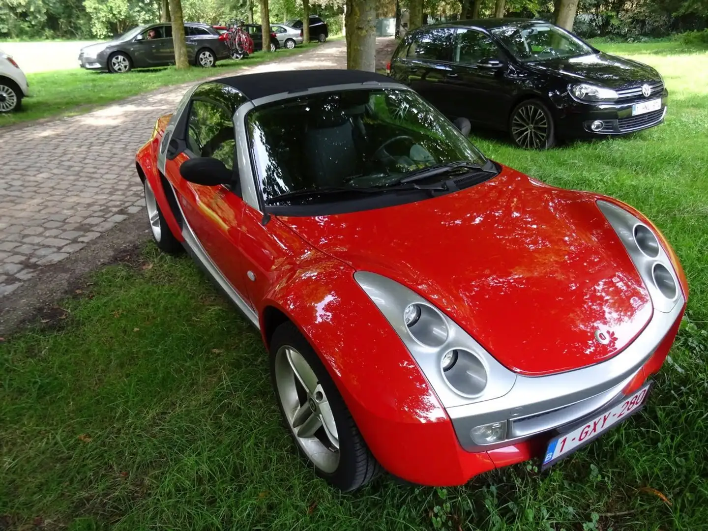 smart roadster 82 pk Softouch soft-top cabrio Rot - 1
