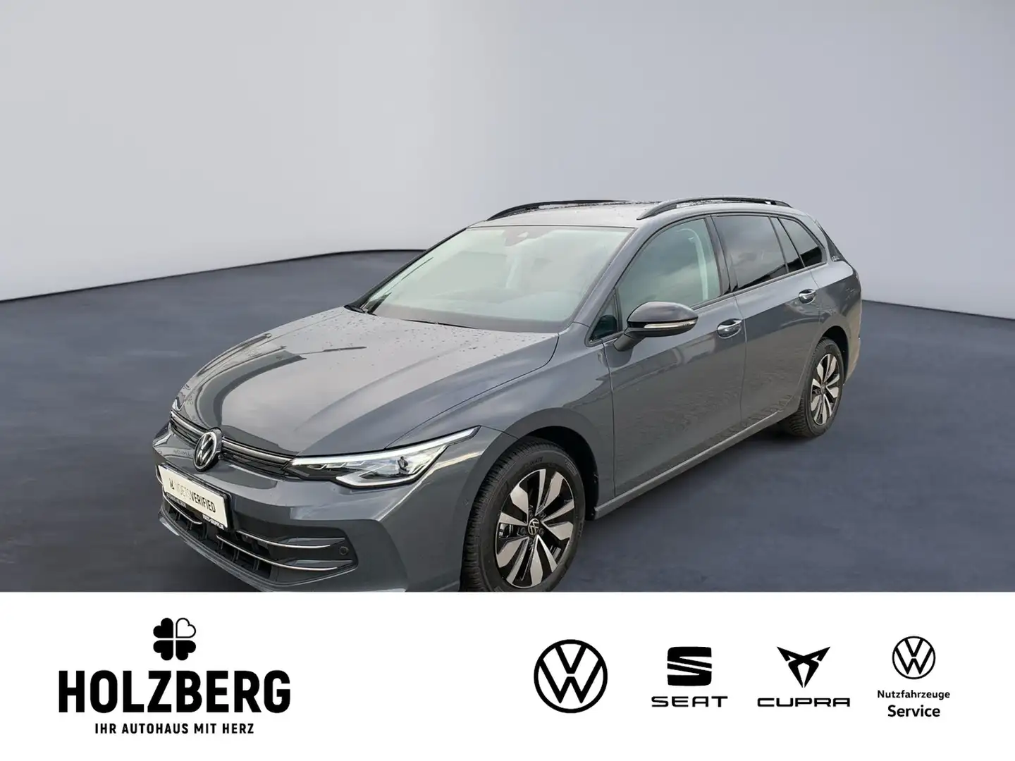 Volkswagen Golf Variant 1.5 eTSI Goal DSG LED+RFK+GJR Grau - 1